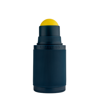 Lifelong Vibes Navy Blue refillable applicator — no lid hero