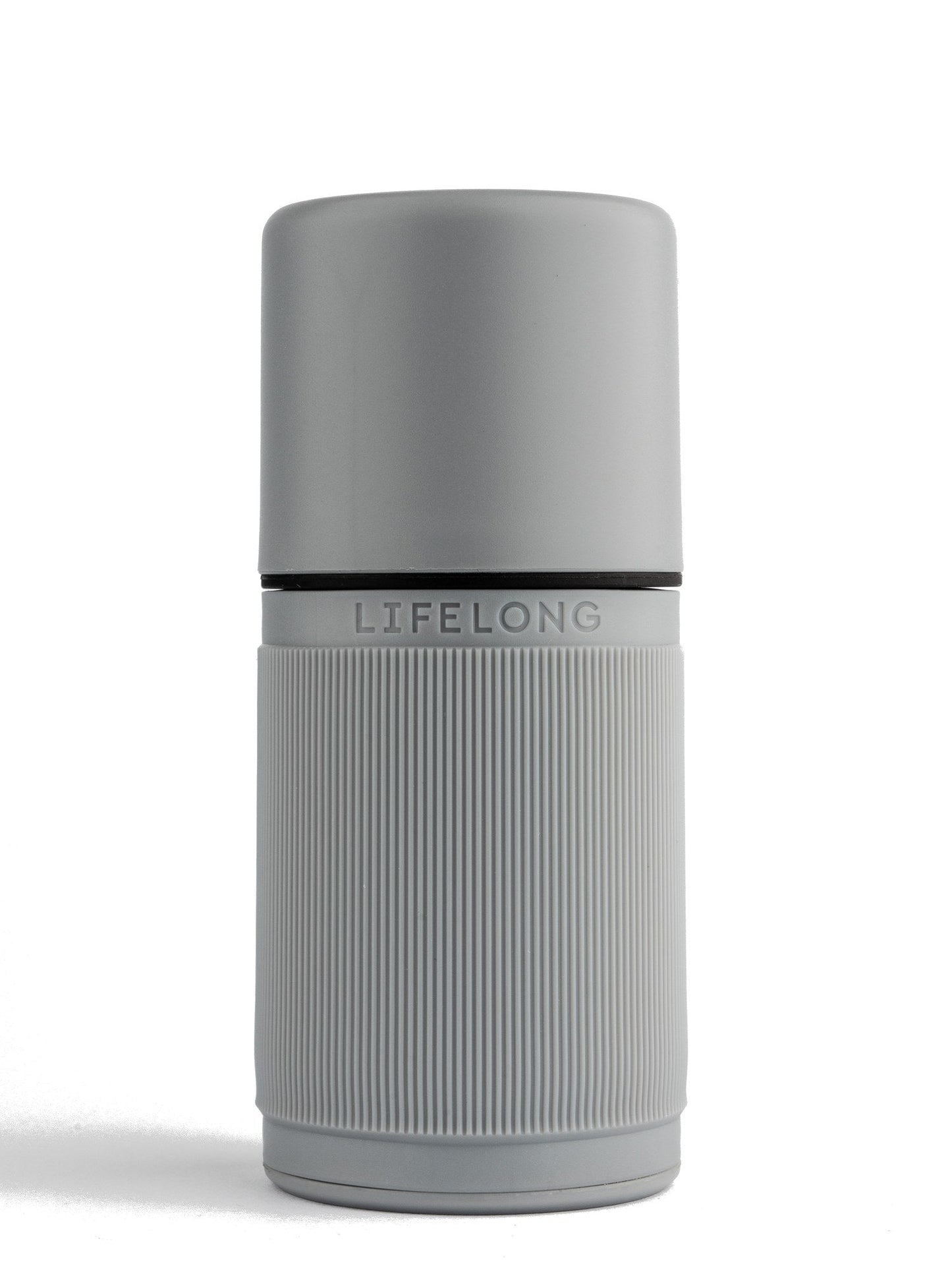 Lifelong Vibes Deodorant Applicator - Grey with lid