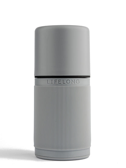 Lifelong Vibes Deodorant Applicator - Grey with lid