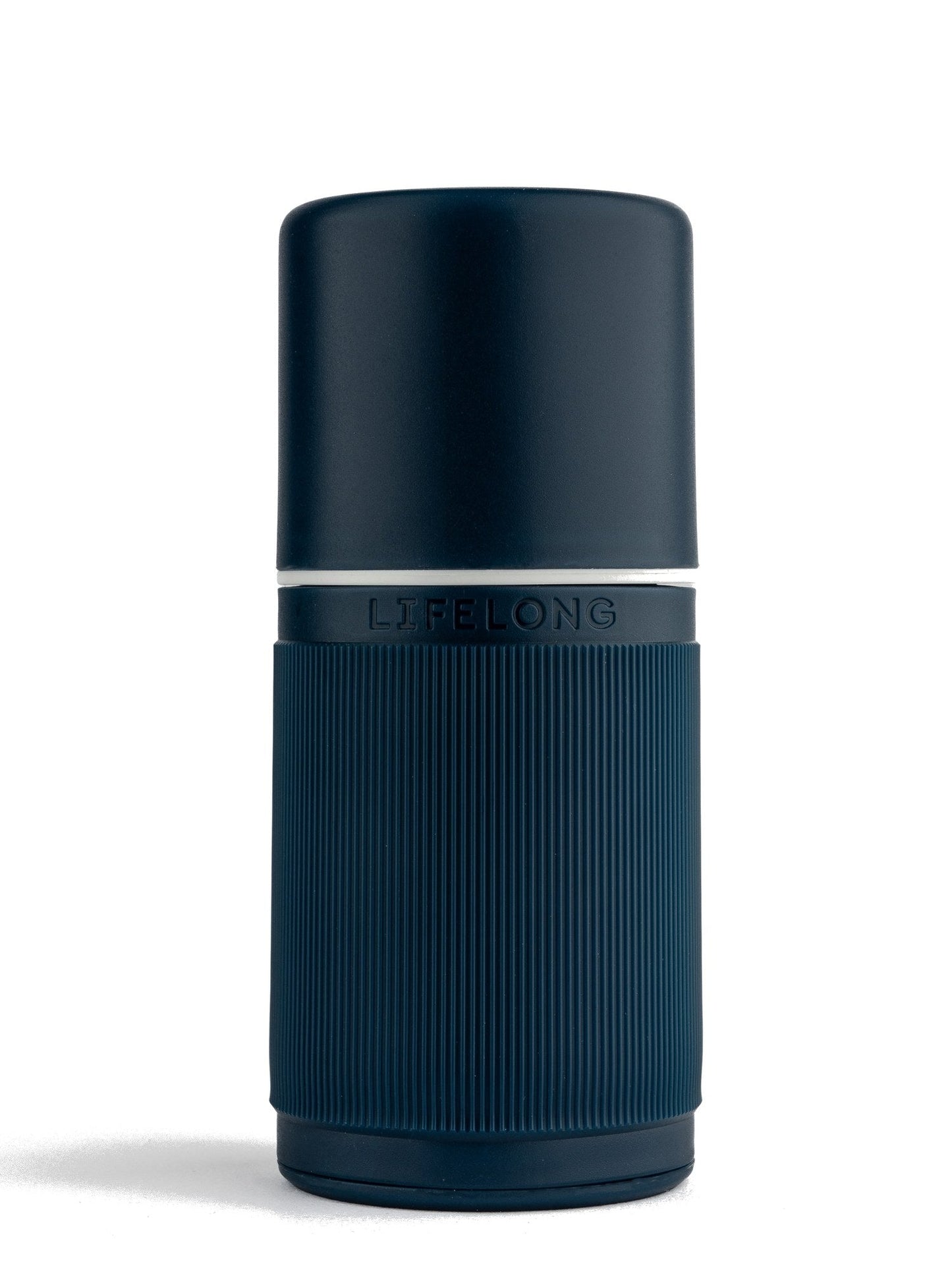 Lifelong Vibes Deodorant Applicator - Navy Blue with lid
