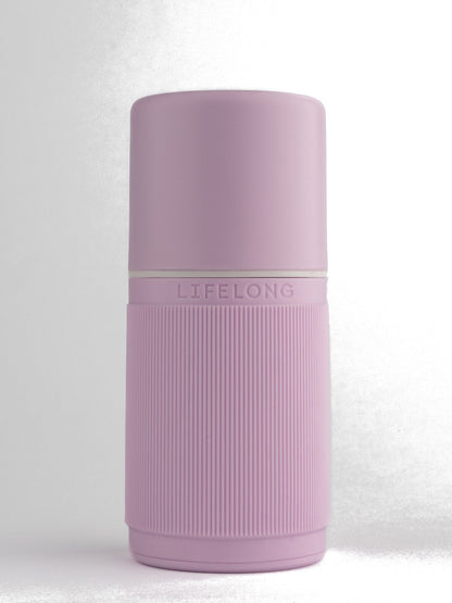 Lifelong Vibes Deodorant Applicator - Pale Lilac with lid