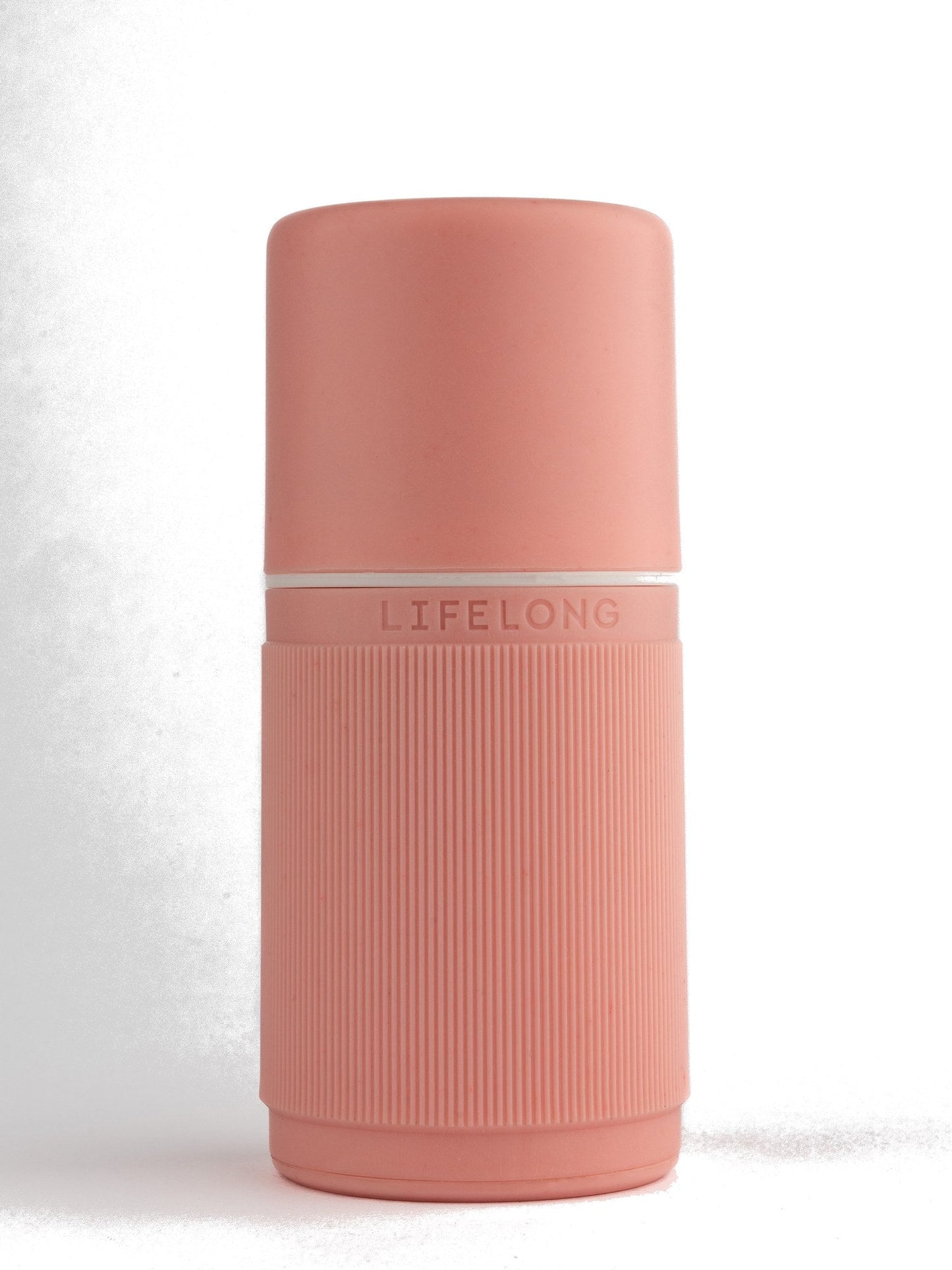 Lifelong Vibes Deodorant Applicator - Peach with lid