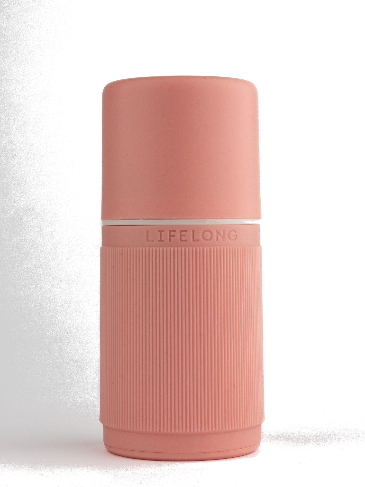 Lifelong Vibes Deodorant Applicator - Peach with lid