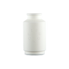 White silicone sleeve for the Lifelong refillable deodorant, debossed Lifelong logo