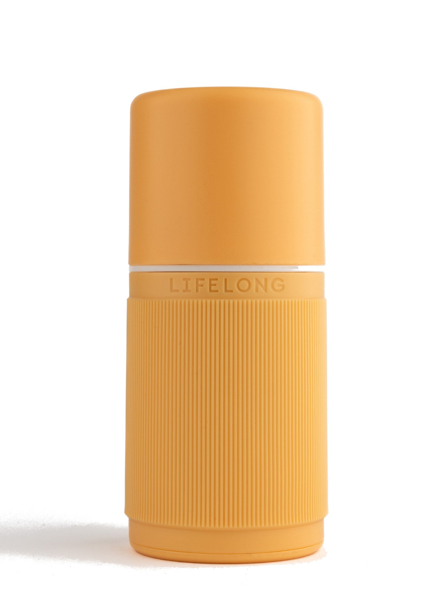 Lifelong Vibes Deodorant Applicator - Yellow with lid