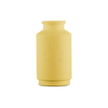 Yellow silicone sleeve for the Lifelong refillable deodorant, debossed Lifelong logo